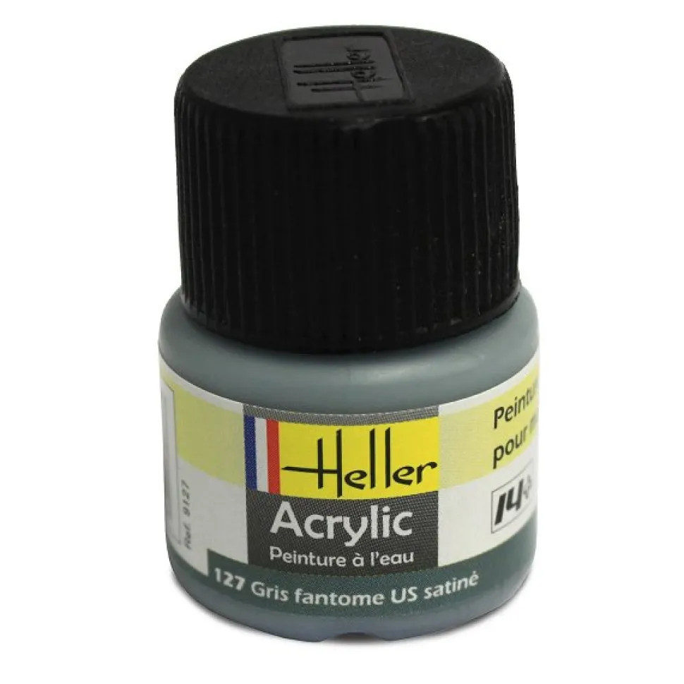 127 - Gris fantôme US satiné - Heller