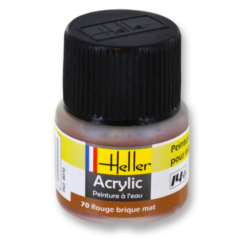 70 - Rouge Brique Mat - Heller