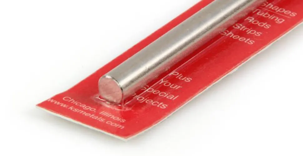 87141 5/16 Round Stainless Steel Rod (.028) - K&S