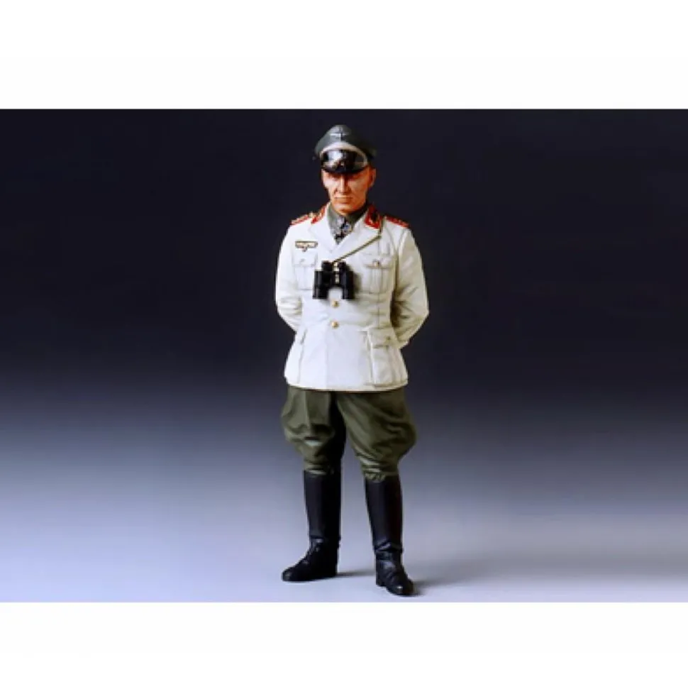 1 figurine commandant allemand : Feldmarschall Rommel - Tamiya