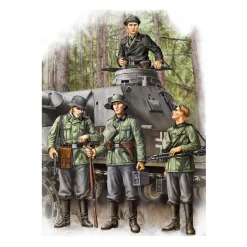 4 figurines de l'armée allemande - Hobby Boss