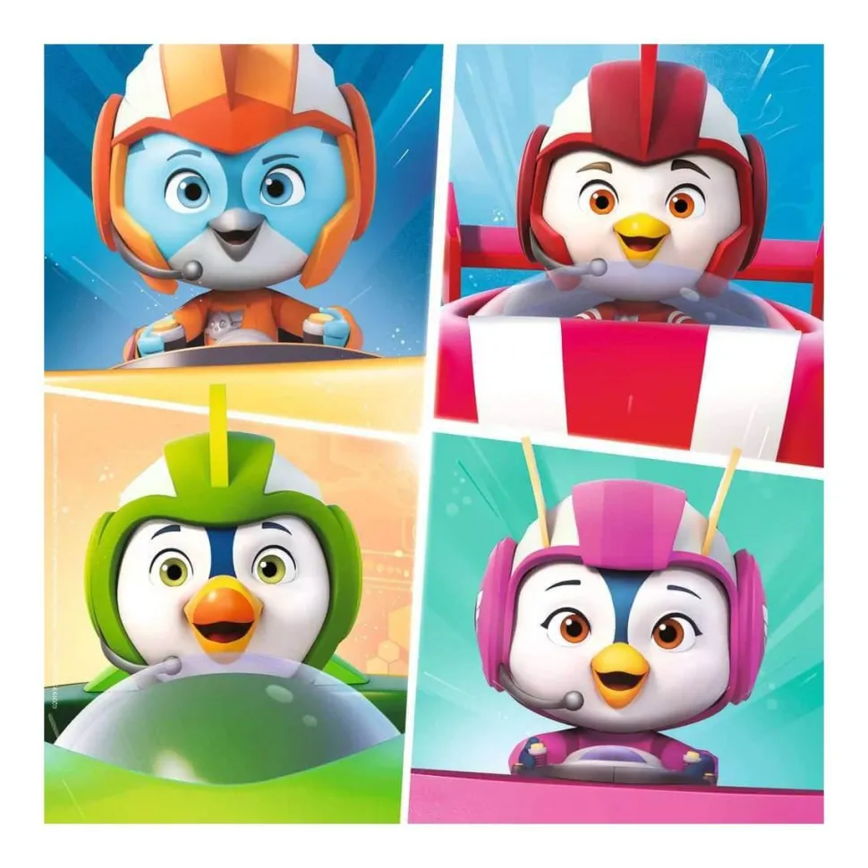 3 puzzles de 49 pièces : top wing - Ravensburger