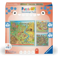 3 Puzzles Up! 6 ans : Histoire - Ravensburger