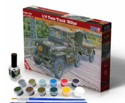 1/4 Tonn Truck "Willys" SUPER SET - 1:72e - Mistercraft - MisterCraft