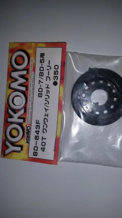 A SAISIR Poulie à une voie noir BD-643F - Yokomo