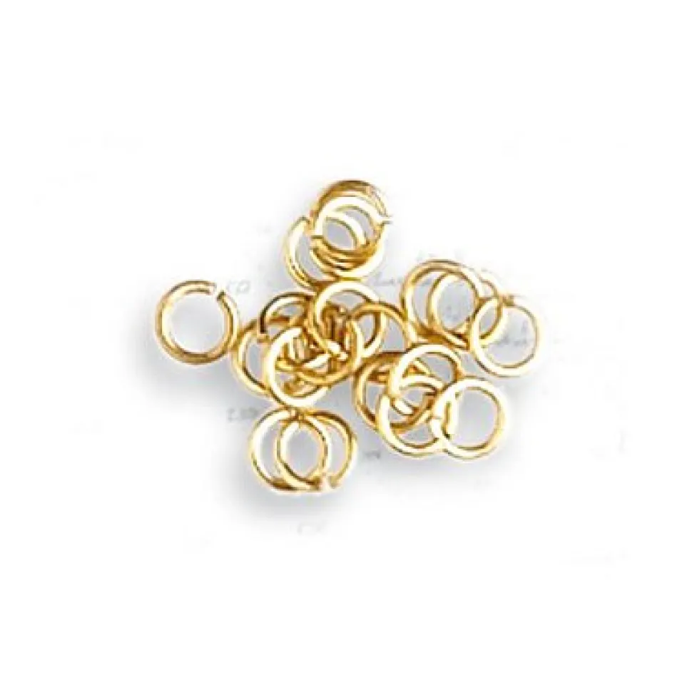 Accessoire pour maquette de bateau en bois : Anneaux en laiton ø 3 mm - Artesania