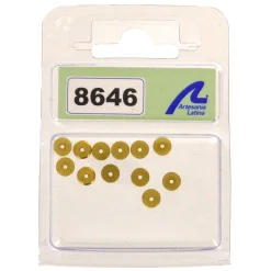 Accessoire pour maquette de bateau en bois : 12 roues de canon 6.5 mm - Artesania