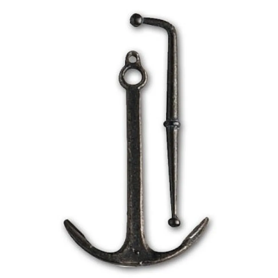 Accessoire pour maquette de bateau en bois : Ancre à jas 40 x 25 mm - Artesania
