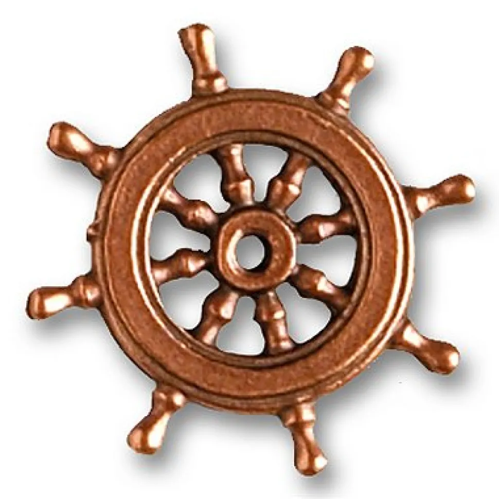 Accessoire pour maquette de bateau en bois : Roue de gouvernail ø 30 mm - Artesania