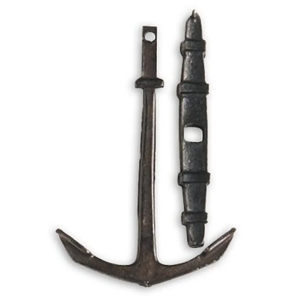 Accessoire pour maquette de bateau en bois : Ancre à jas 45 x 30 mm - Artesania
