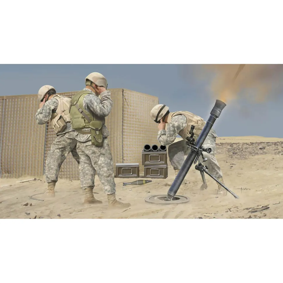 Accessoires d'Armement : Mortier M252 - Hobby Boss