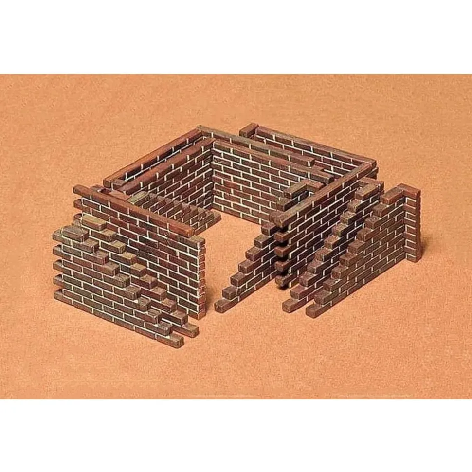 Accessoires de dioramas : Briques - Tamiya