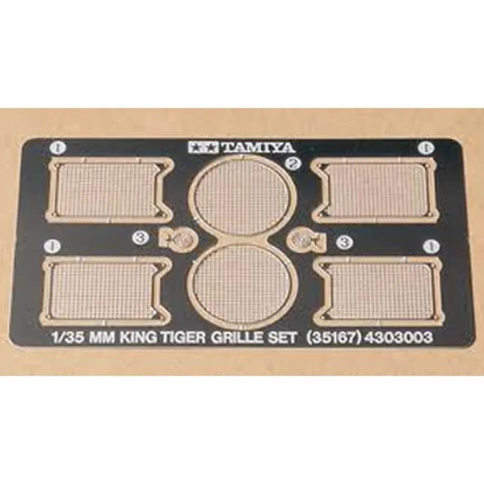 Accessoires diorama : Grilles King Tiger - Tamiya