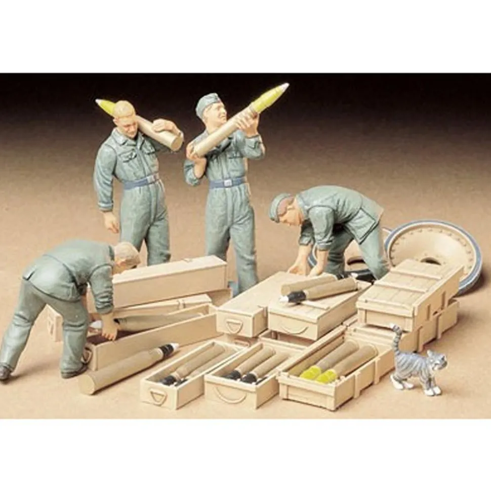 Accessoires et figurine militaires : Chargeurs De Munitions - Tamiya