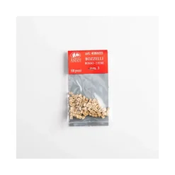 Accessoires maquette bateau en bois : Poulies buis double 3 mm - Amati