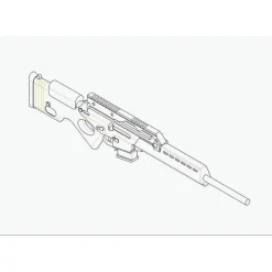 Accessoires militaires : Sélection d'armes à feu allemandes SL8 (4 pistolets) - Trumpeter