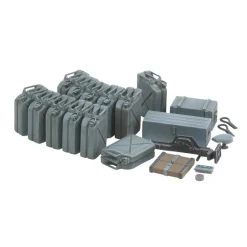 Accessoires militaires : Jerrycans allemands - Tamiya