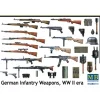 Accessoires militaires 2ème Guerre mondiale : Set armes et matériel d'infanterie allemande - Master Box