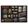 Accessoires pour figurines : Equipement individuel pour véhicules US Army modernes - Meng