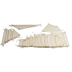 Accessoires pour maquette de bateau en bois : Jeu de voiles pour Cutty Sark 01-00-0564 - Billing boats