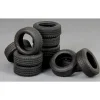 Accessoires pour maquettes 1/35 : 4 pneus - Meng