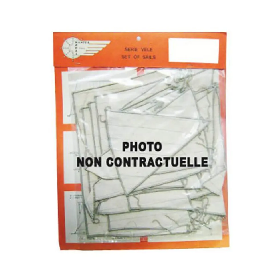 Accessoires pour Maquette bateau en bois : Voiles pour Caesar - Mantua
