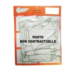 Accessoires pour Maquette bateau en bois : Voiles pour le Soleil Royal - Mantua