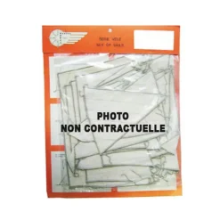 Accessoires pour Maquette bateau en bois : Voiles pour Le Superbe - Mantua