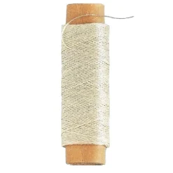 Accessoires pour maquette : Fil de coton écru ø 0,15 mm : Bobine 40 mètres - Artesania