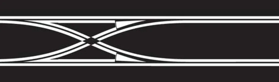 Aiguillage sur ligne droite - Scalextric