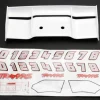 Aileron Revo Blanc 1/16 + Autocollants - Traxxas