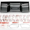 Aileron Revo Finition Exo-Carbone 1/10 + Autocollants - Traxxas