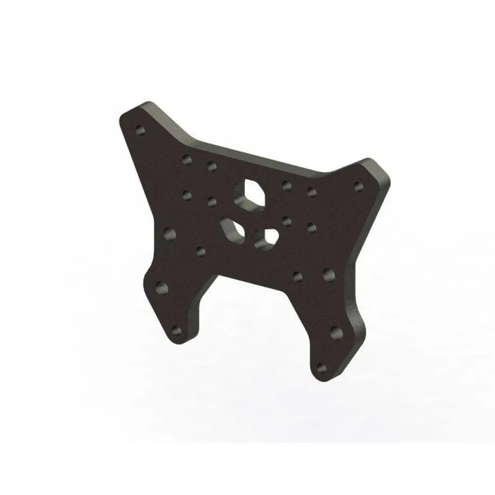 Aluminum Front Shock Tower (Black) - ARRma