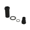Aluminum Servo Saver Hub Set Black - ARRma