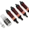 Amortisseurs Complets Anodises (X4) - Latrax - Traxxas