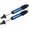 Amortisseurs(X2) Gtx Alu Anodise Bleu Assembles (Sans Ressorts) - Traxxas