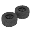 AR550014 - Copperhead MT Tire/Wheel Glued Noir (2) - ARRma