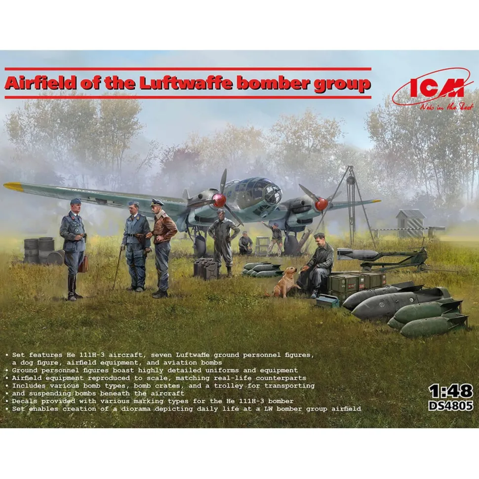 Aérodrome du groupe de bombardement de la Luftwaffe - ICM