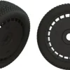 Arrma dBoots Exabyte Tire Set Glued Black (1 Pair) - ARRma