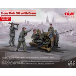 Artillerie : cannon 38 avec équipage - ICM