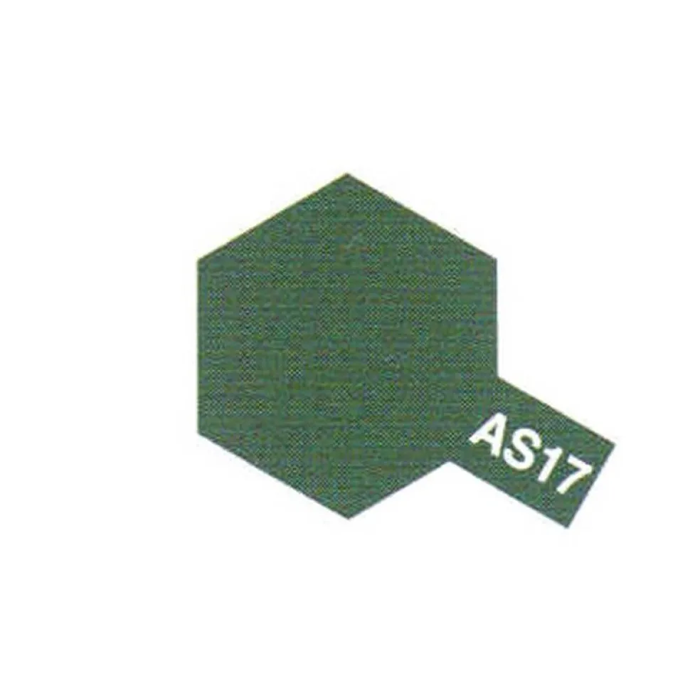 AS17 - Bombe aérosol - 100ml : Vert armée japonaise - Tamiya