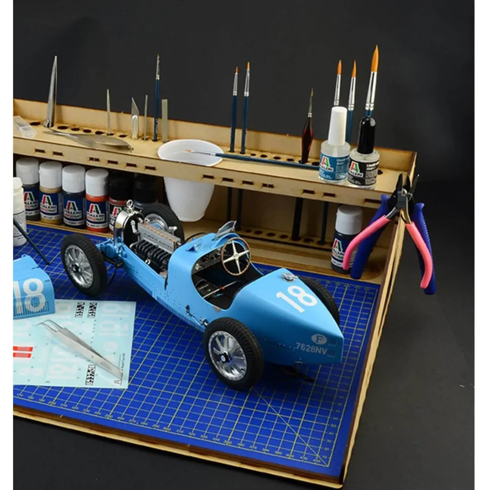 Atelier de Modélisme avec tapis de coupe A3 - Italeri