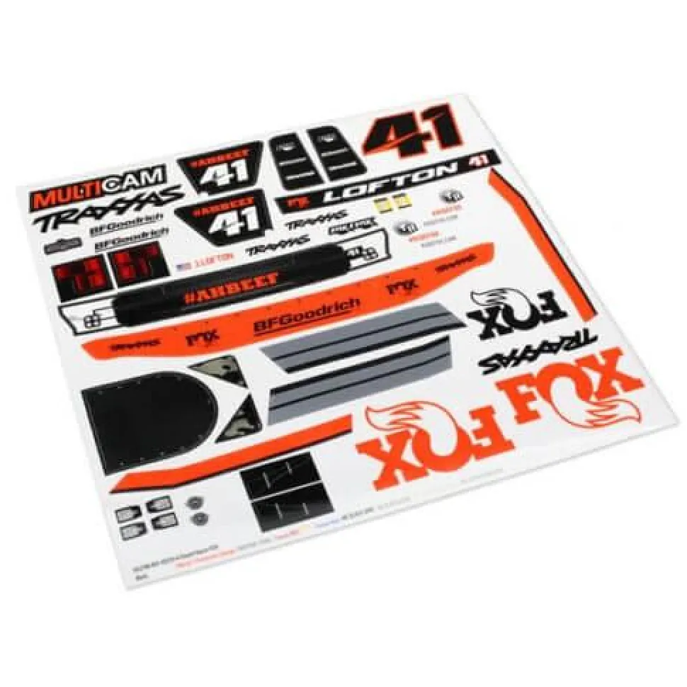 Autocollants Unlimited Desert Racer, Fox Edition - Traxxas - Traxxas