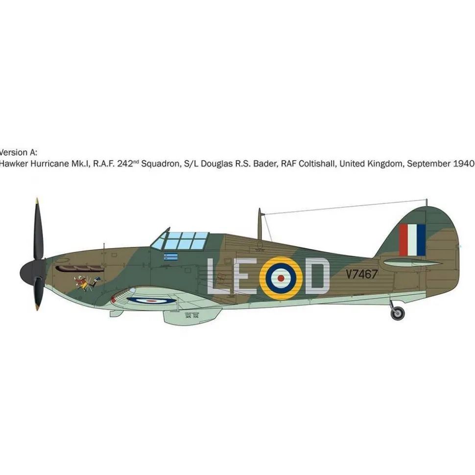 Avion Hurricane Mk 1 Aces - Italeri