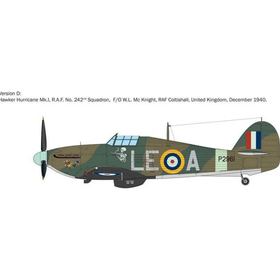 Avion Hurricane Mk 1 Aces - Italeri