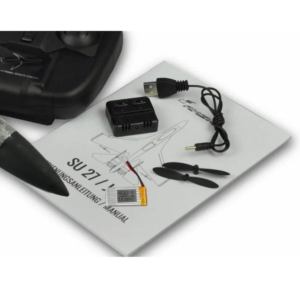 AVION RTF J-11 Flugzeug 3 canaux 2,4GHz avec Gyro - Amewi