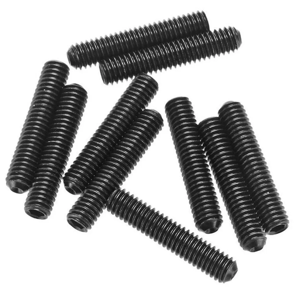AX31343 M4x20mm Set Screw Black (10) - Axial