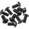 AXA0113 -Hex Socket Button Head Noir M3x6mm (10) - Axial