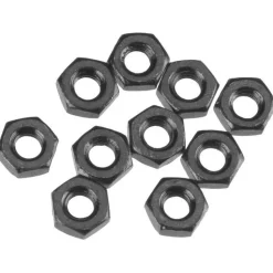 AXA1040 Thin Hex Nut M3 Black (10) - Axial