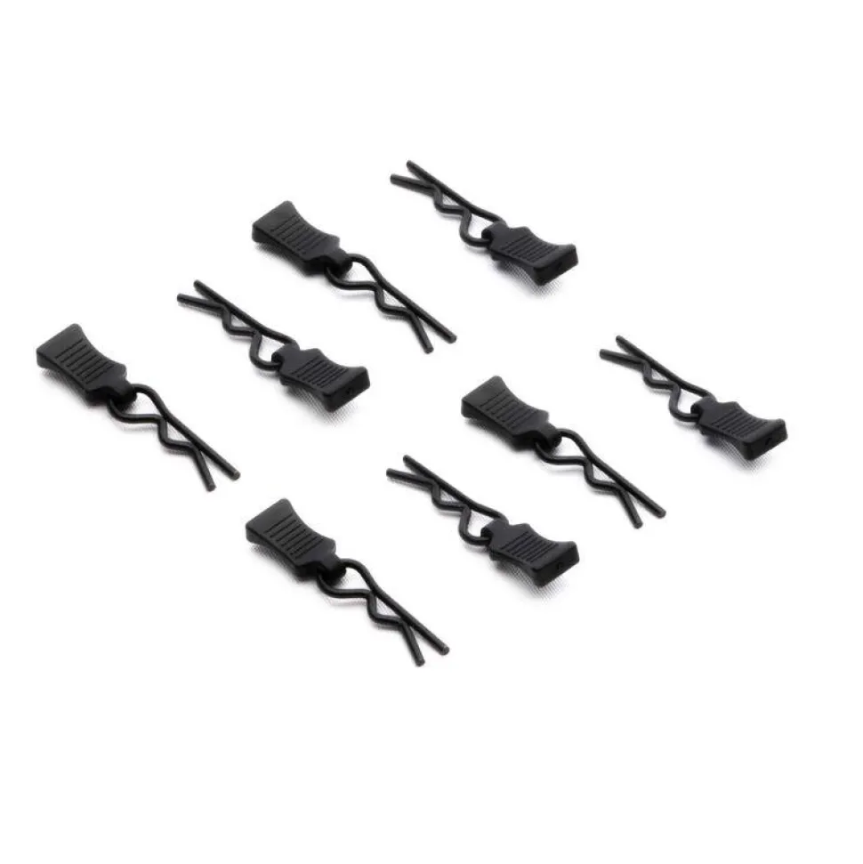 Axial - 6mm Body Clip with Tabs (8) - Axial
